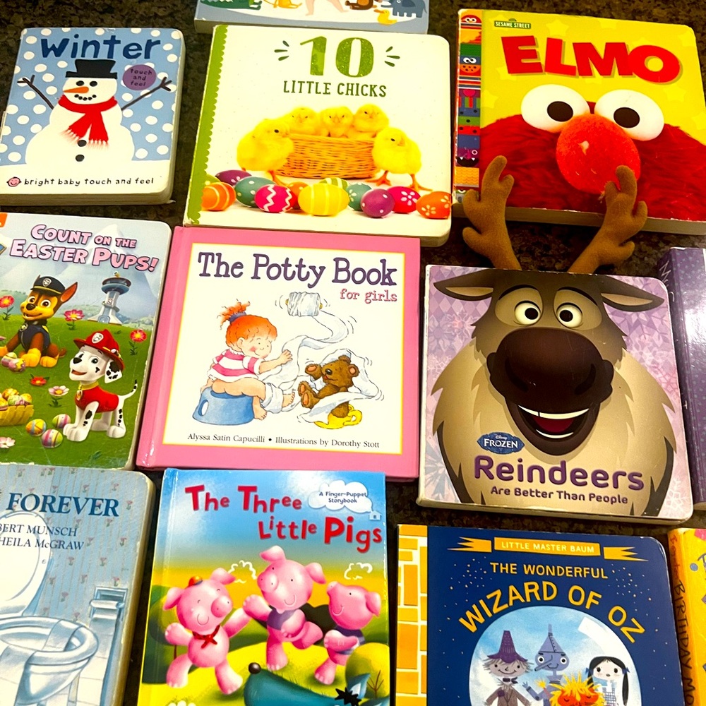 Total 12 Children’s toddler board books -